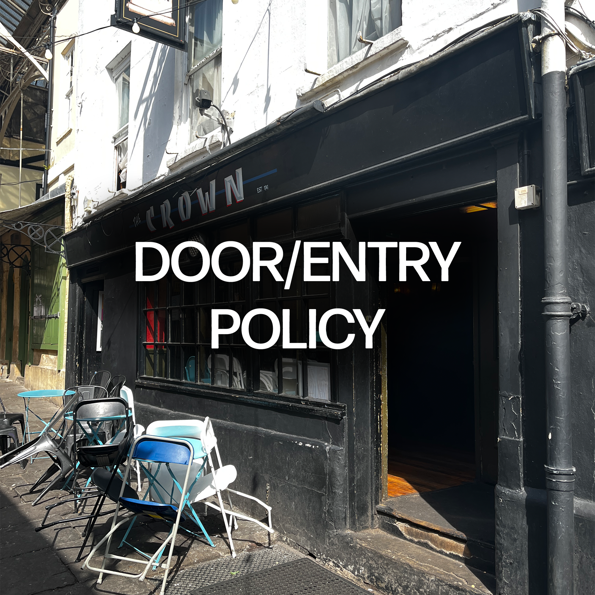 door and enrty policy